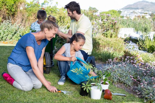 Gardeners Gipsy Hill: commitment banner symbolising anti-slavery pledge